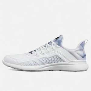 Women's Techloom Tracer Shoes In White/Black/Tie-Dye. NIB. SZ5